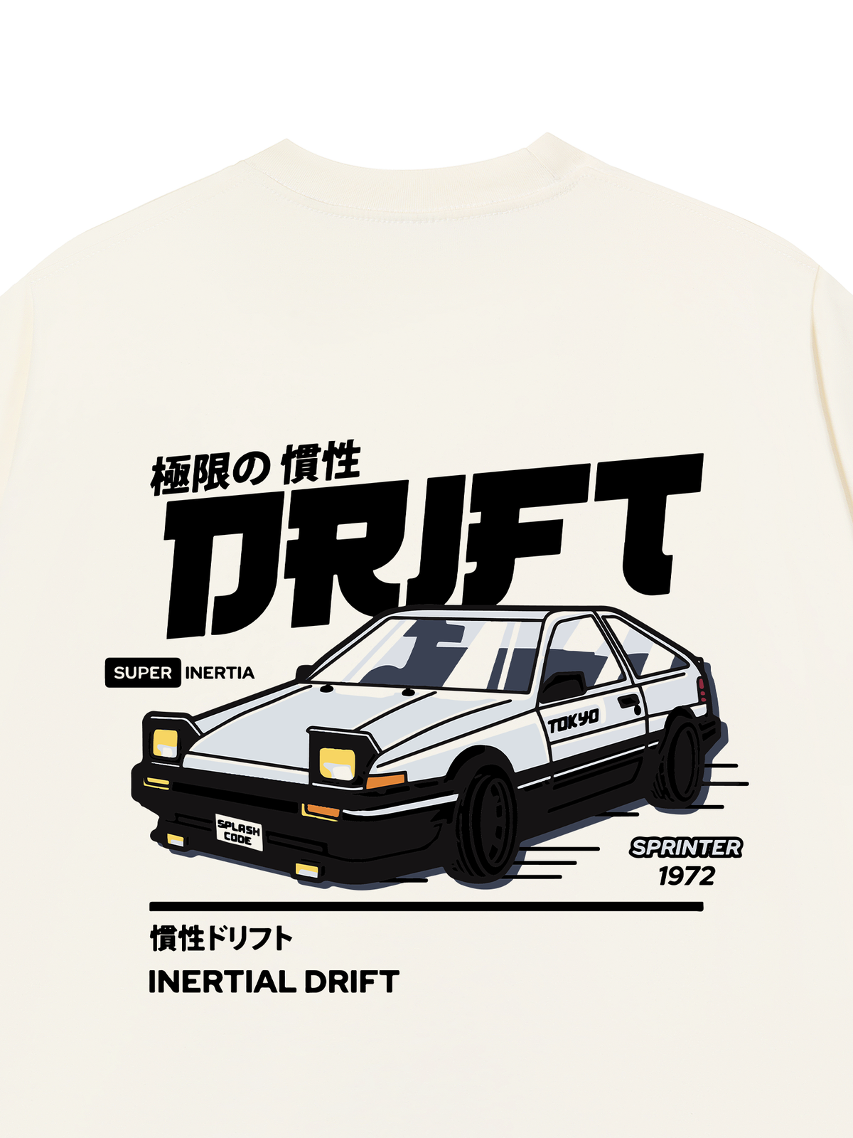 Áo Thun Relaxed Fit Car Drift