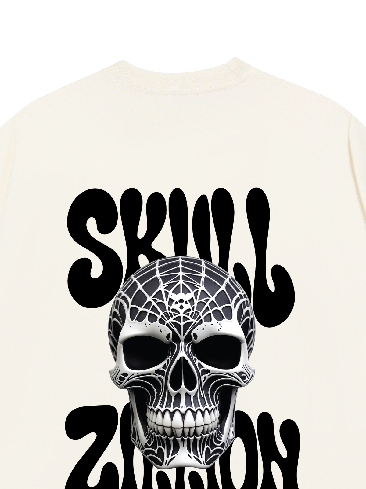 Áo Thun Relaxed Fit Spider Skull