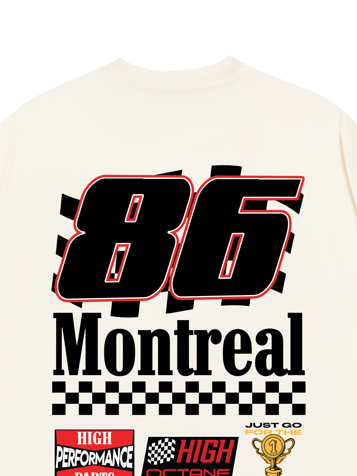 Áo Thun Relaxed Fit Car 86 Montreal