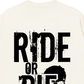 Áo Thun Relaxed Fit Skull Ride Or Die
