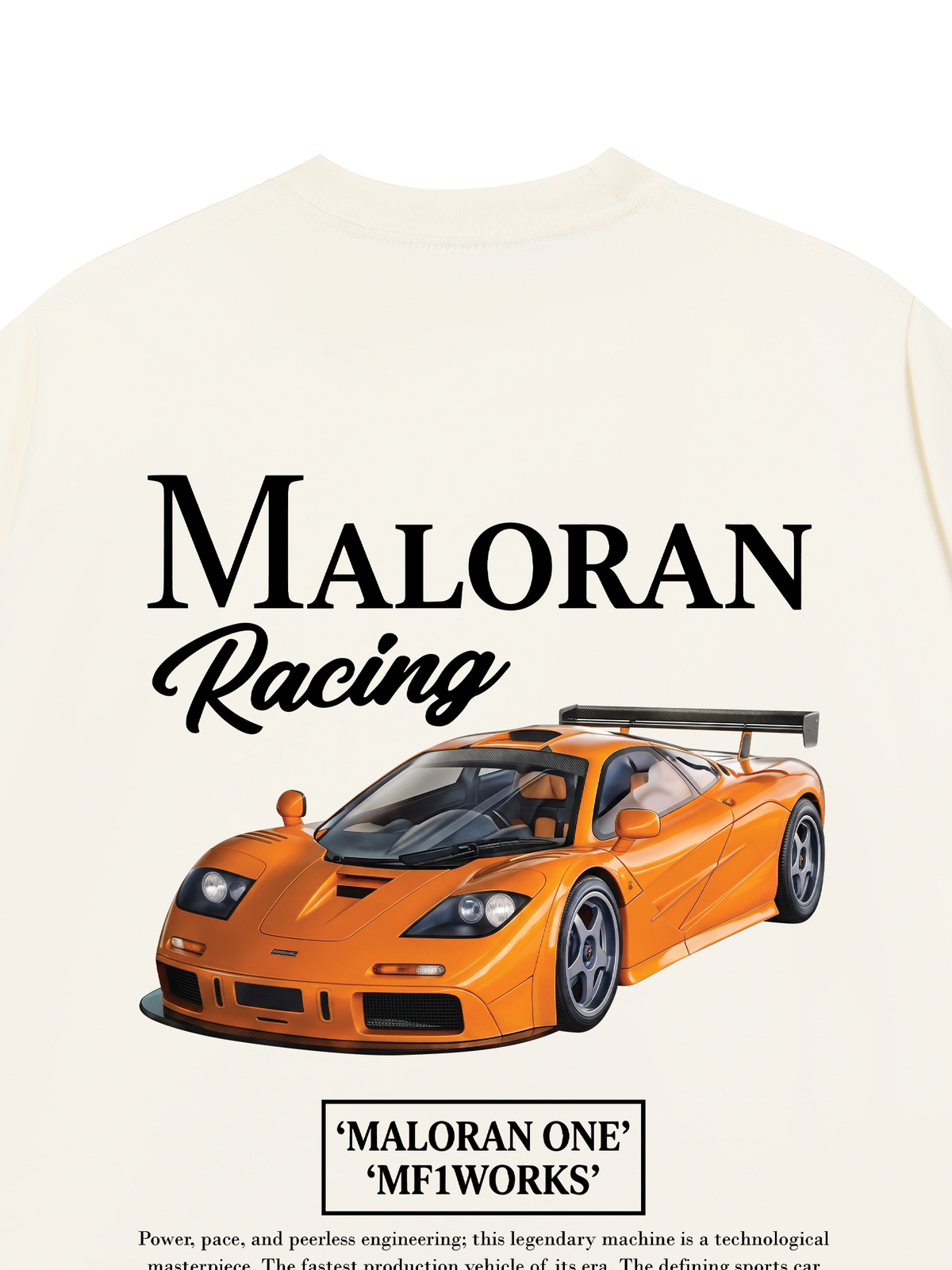 Áo Thun Relaxed Fit Car Maloran Racing