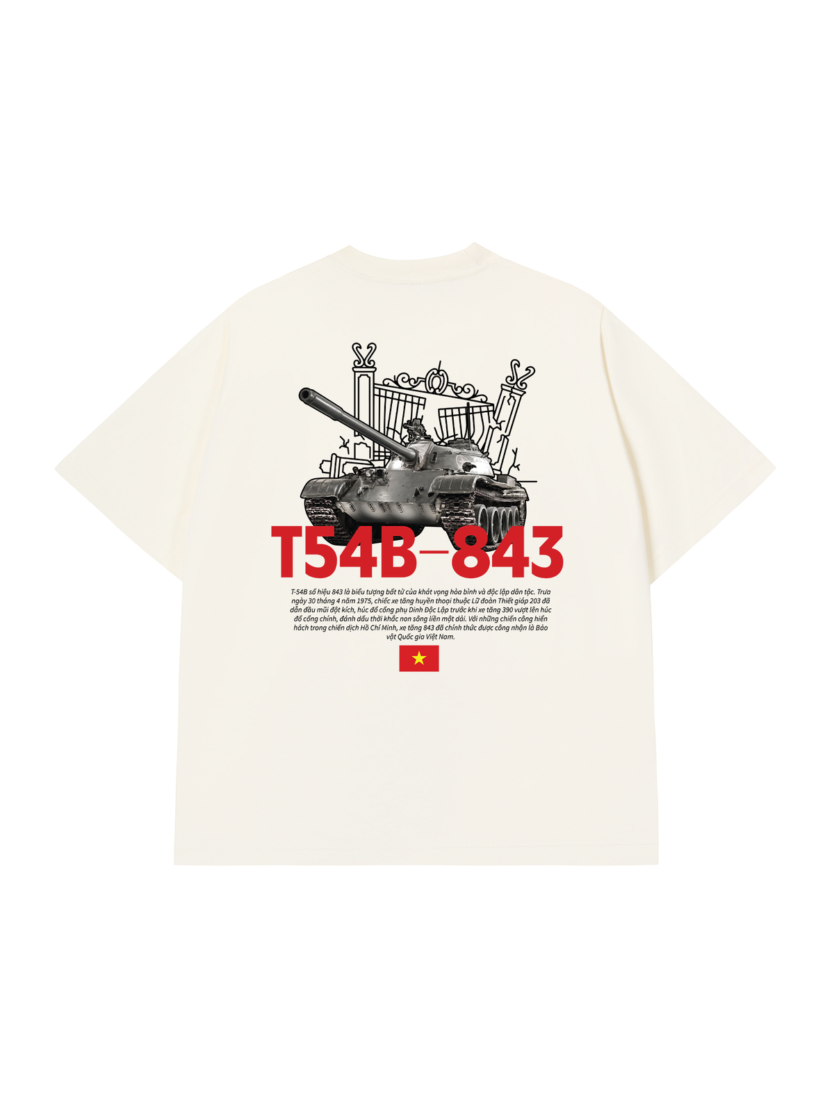 Áo Thun Relaxed Fit Việt Nam T54B-843