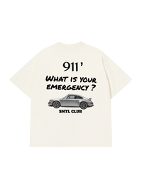 Áo Thun Relaxed Fit Car What Is Your Emergency