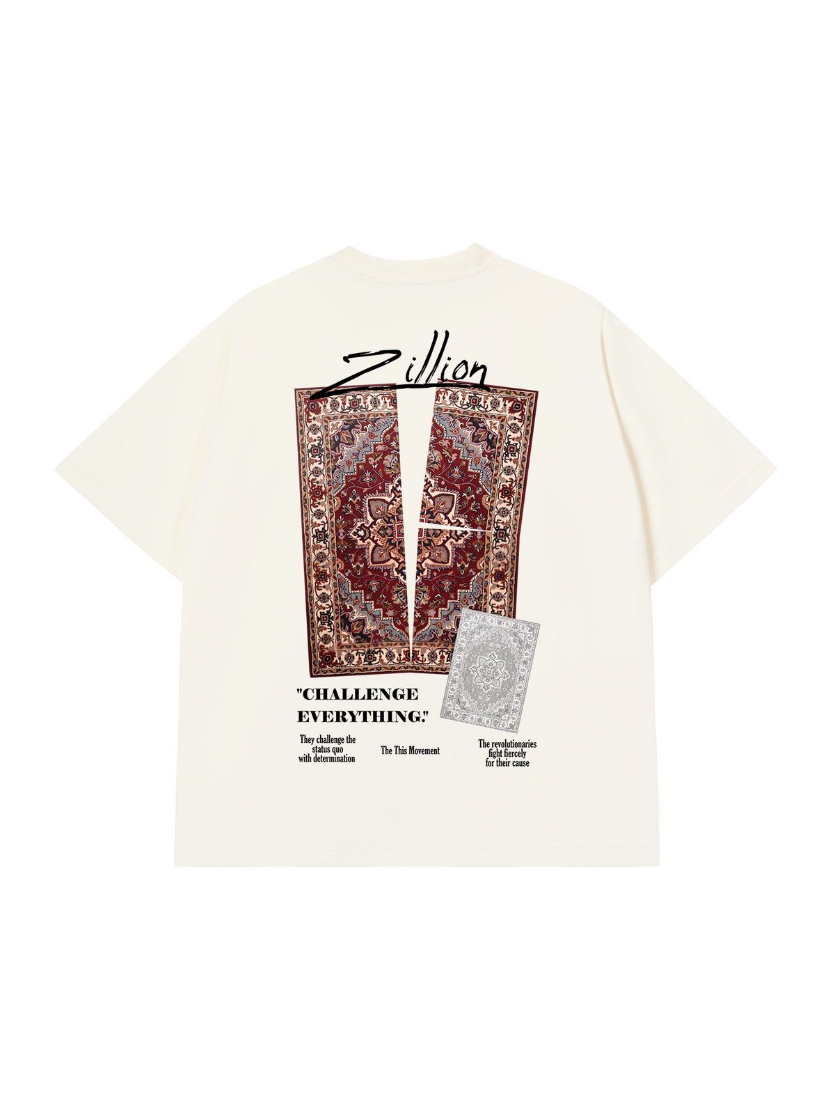 Áo Thun Relaxed Fit Hidden Meaning Challege Everything