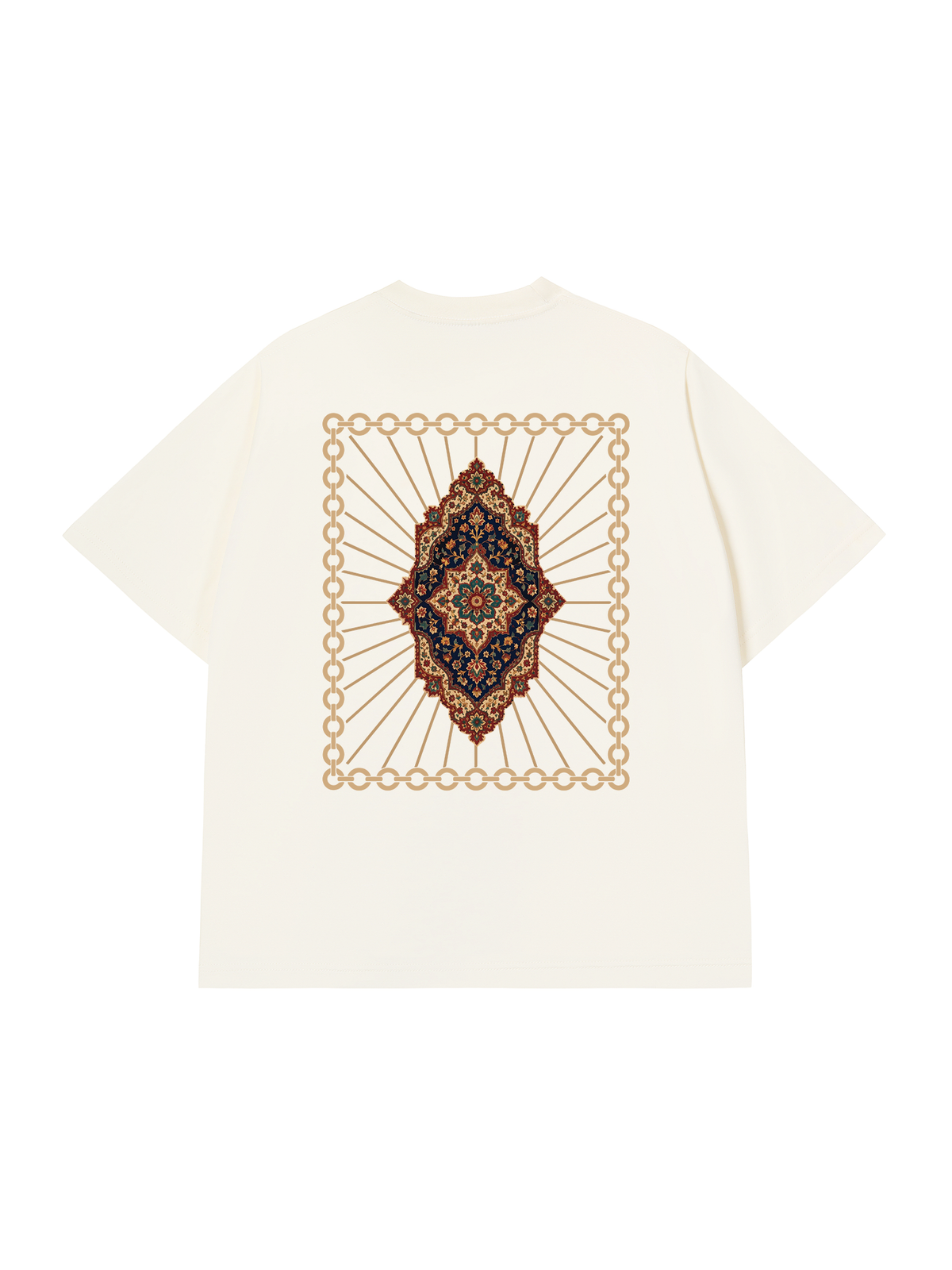 Áo Thun Relaxed Fit Persian Pattern