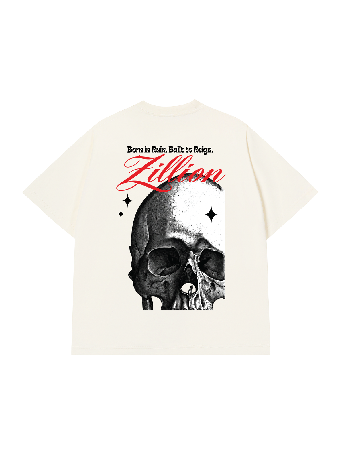 Áo Thun Relaxed Fit Skull Zillion