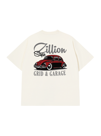 Áo Thun Relaxed Fit Zillion Style Grid & Garage
