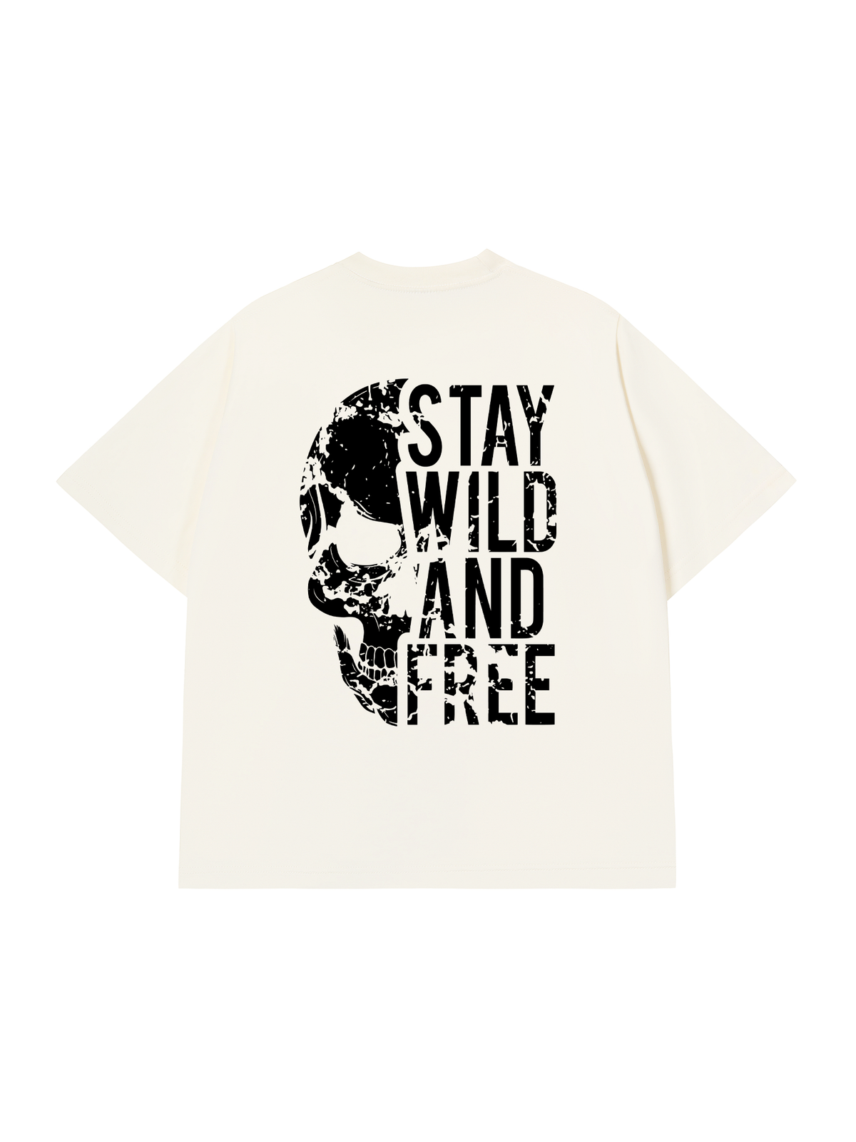 Áo Thun Relaxed Fit Stay Wild And Free
