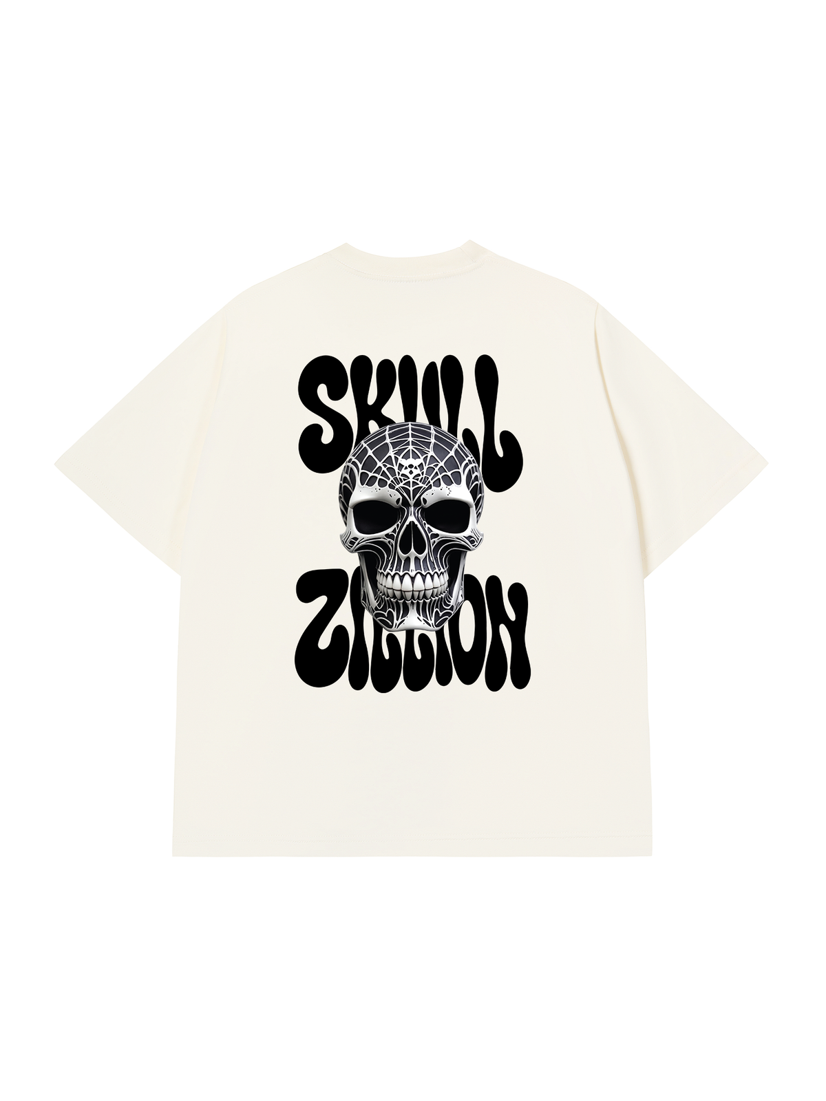 Áo Thun Relaxed Fit Spider Skull