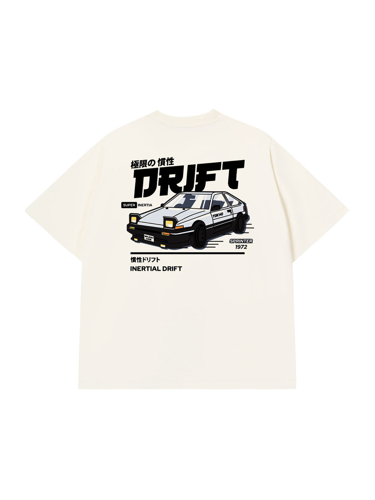 Áo Thun Relaxed Fit Car Drift