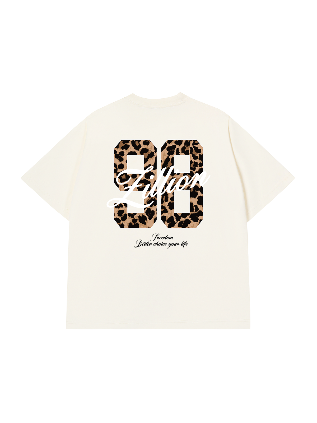 Áo Thun Relaxed Fit Zillion Leopard 98
