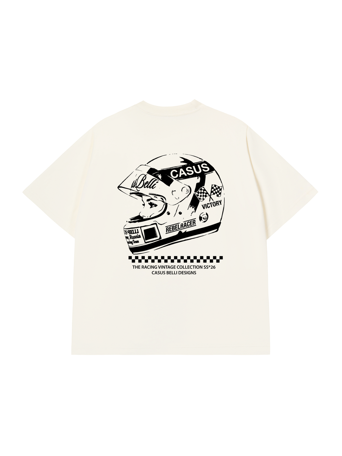 Áo Thun Relaxed Fit Car Racing Vibes