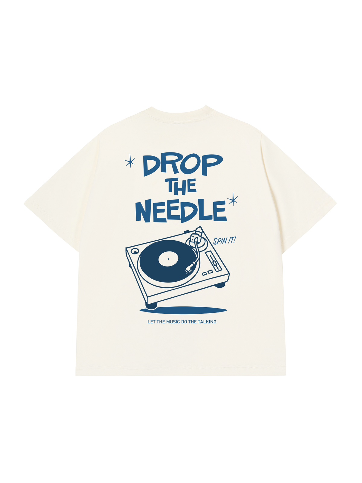 Áo Thun Relaxed Fit Drop The Needle