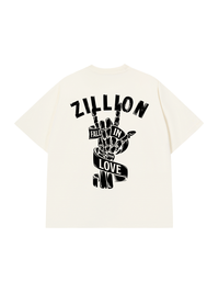Áo Thun Relaxed Fit Skull Fall In Love