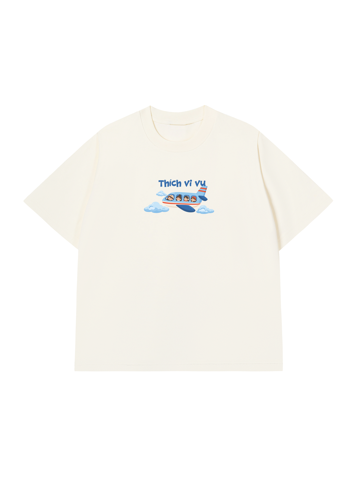 Áo Thun Relaxed Fit Thích Vi Vu