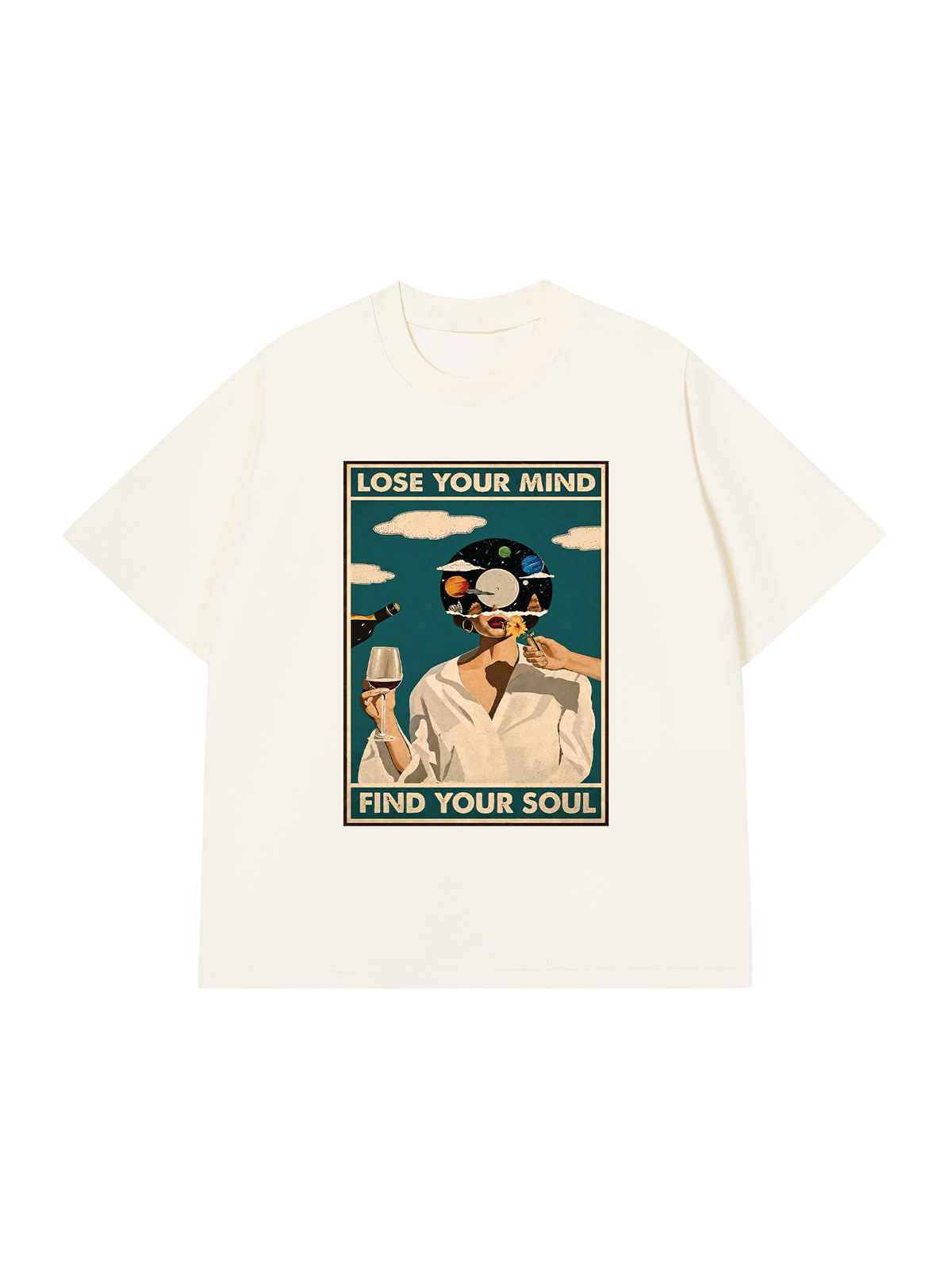 Áo Thun Relaxed Fit Lose Your Mind