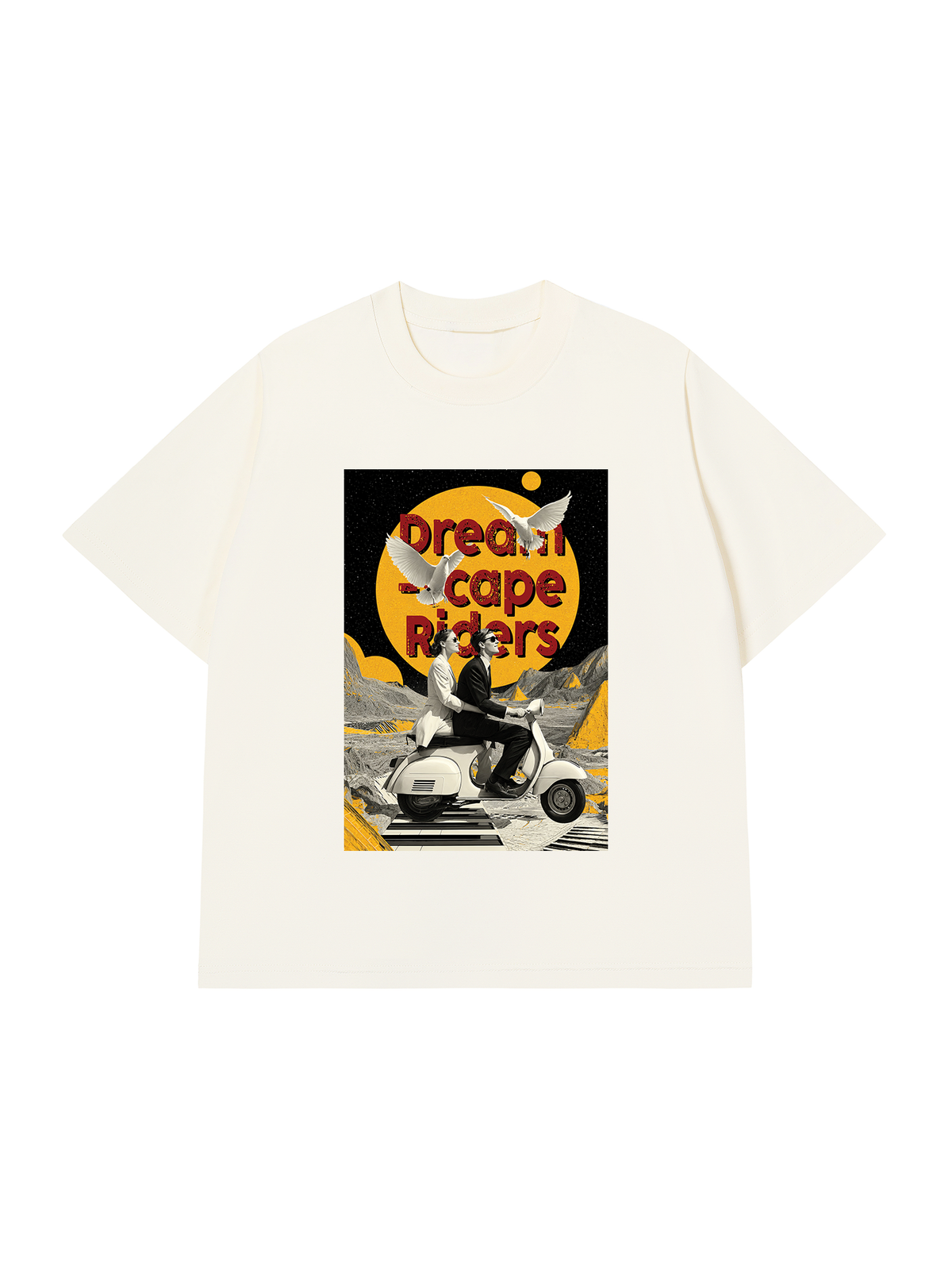 Áo Thun Relaxed Fit Dreamscape Rider