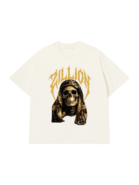 Áo Thun Relaxed Fit Golden Skull