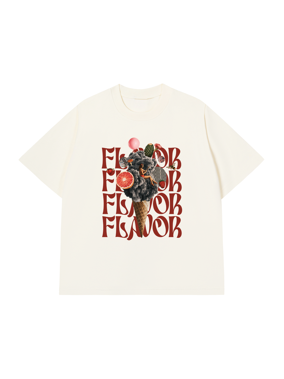 Áo Thun Relaxed Fit Flavor
