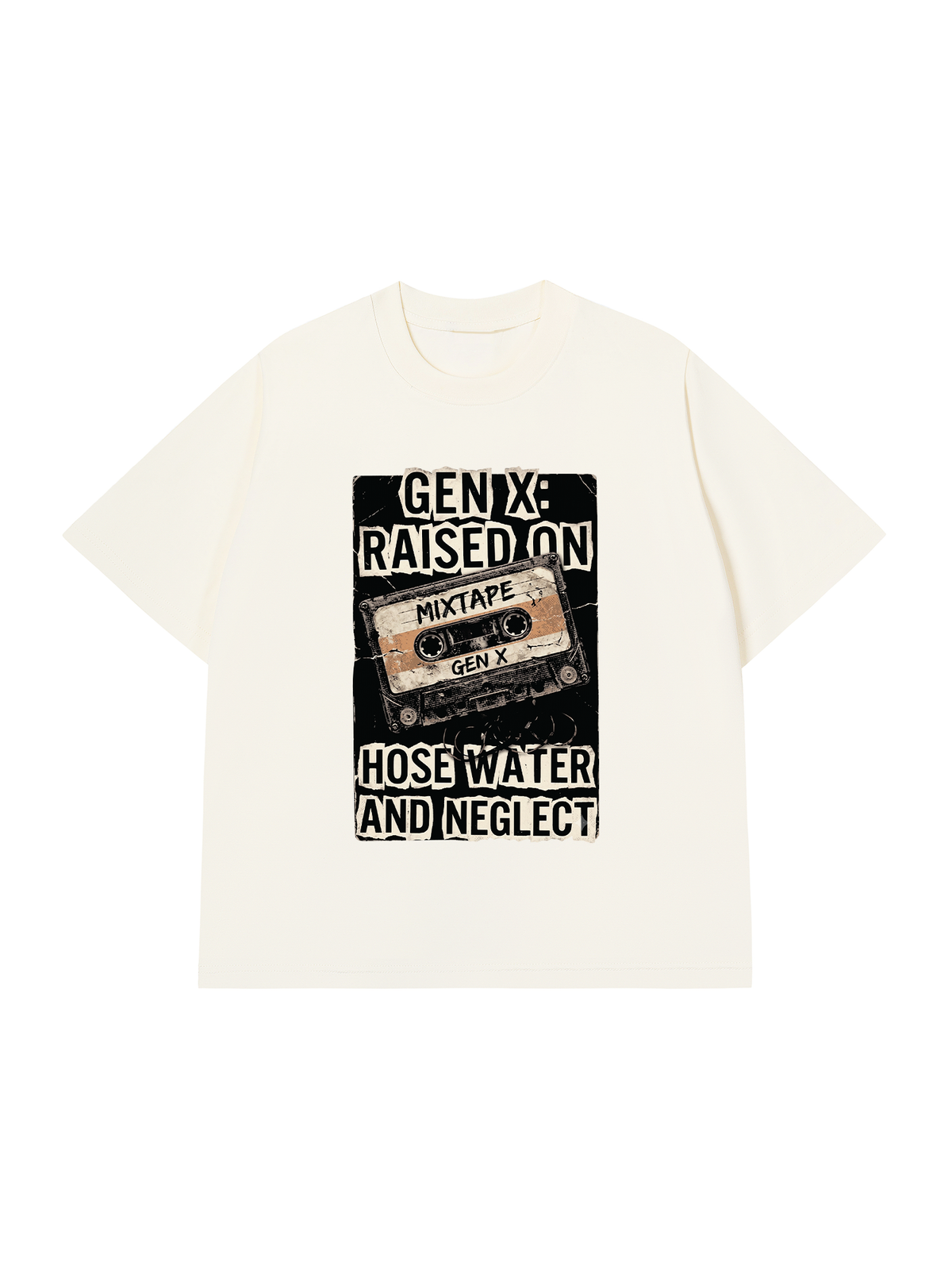Áo Thun Relaxed Fit Gen X Raised On