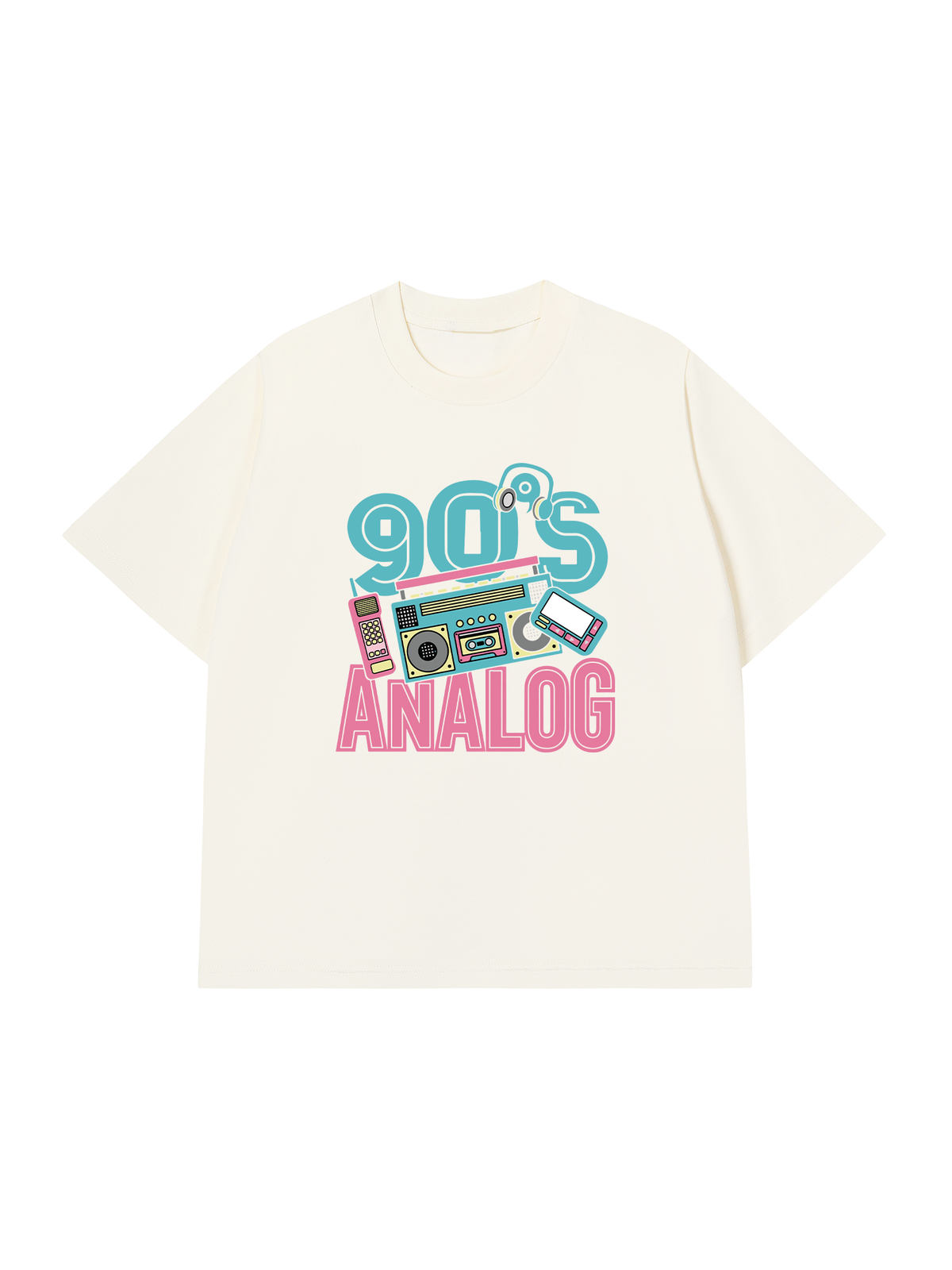 Áo Thun Relaxed Fit 90s Analog