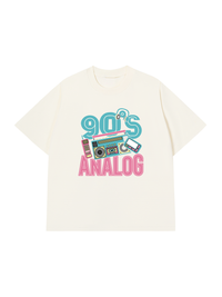 Áo Thun Relaxed Fit 90s Analog
