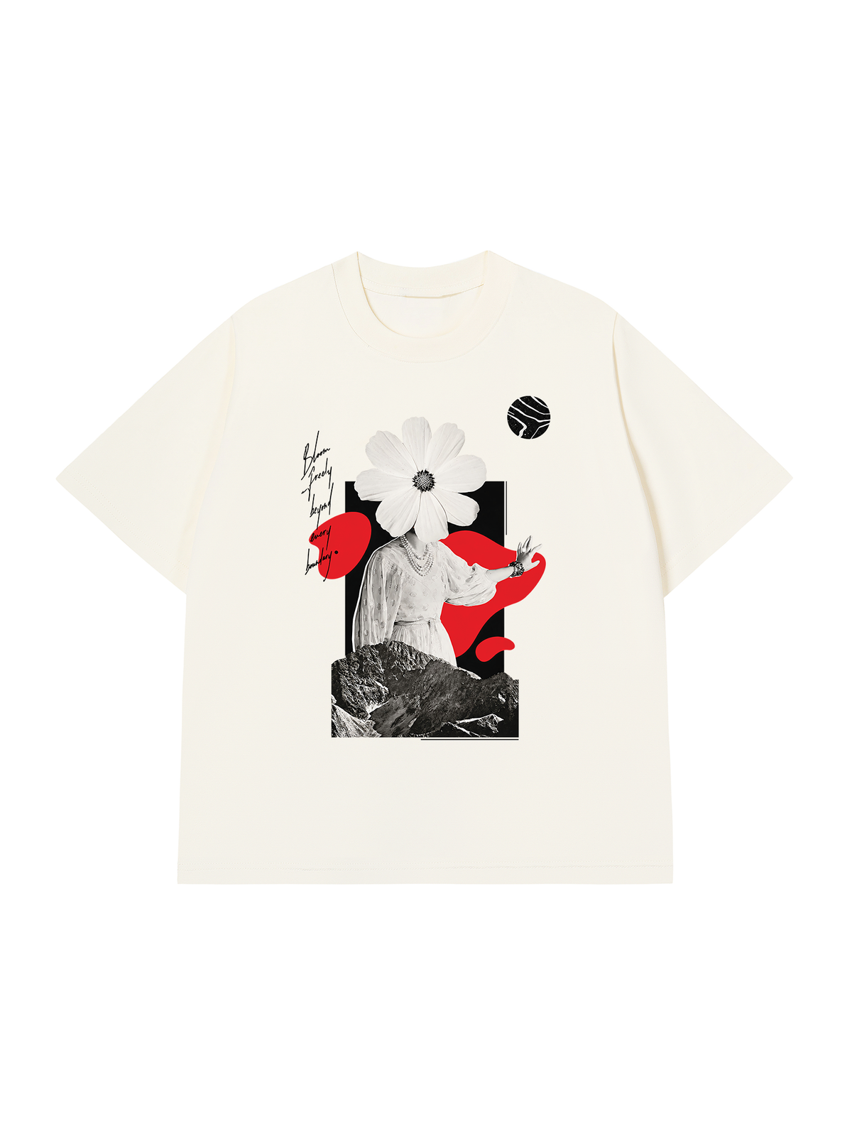 Áo Thun Relaxed Fit The Art of Blooming