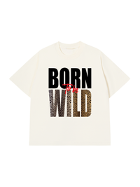 Áo Thun Relaxed Fit Born To Be Wild
