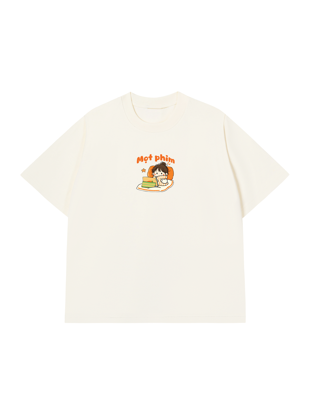 Áo Thun Relaxed Fit Mọt Phim