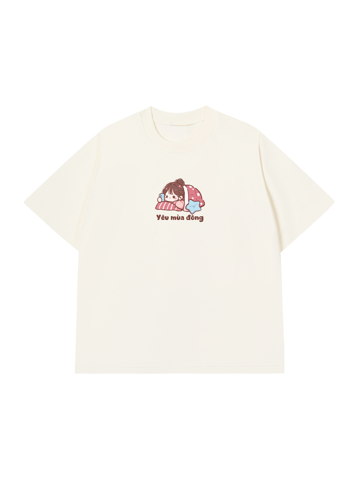 Áo Thun Relaxed Fit Yêu Mùa Đông