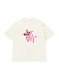 Áo Thun Relaxed Fit Leopard Star