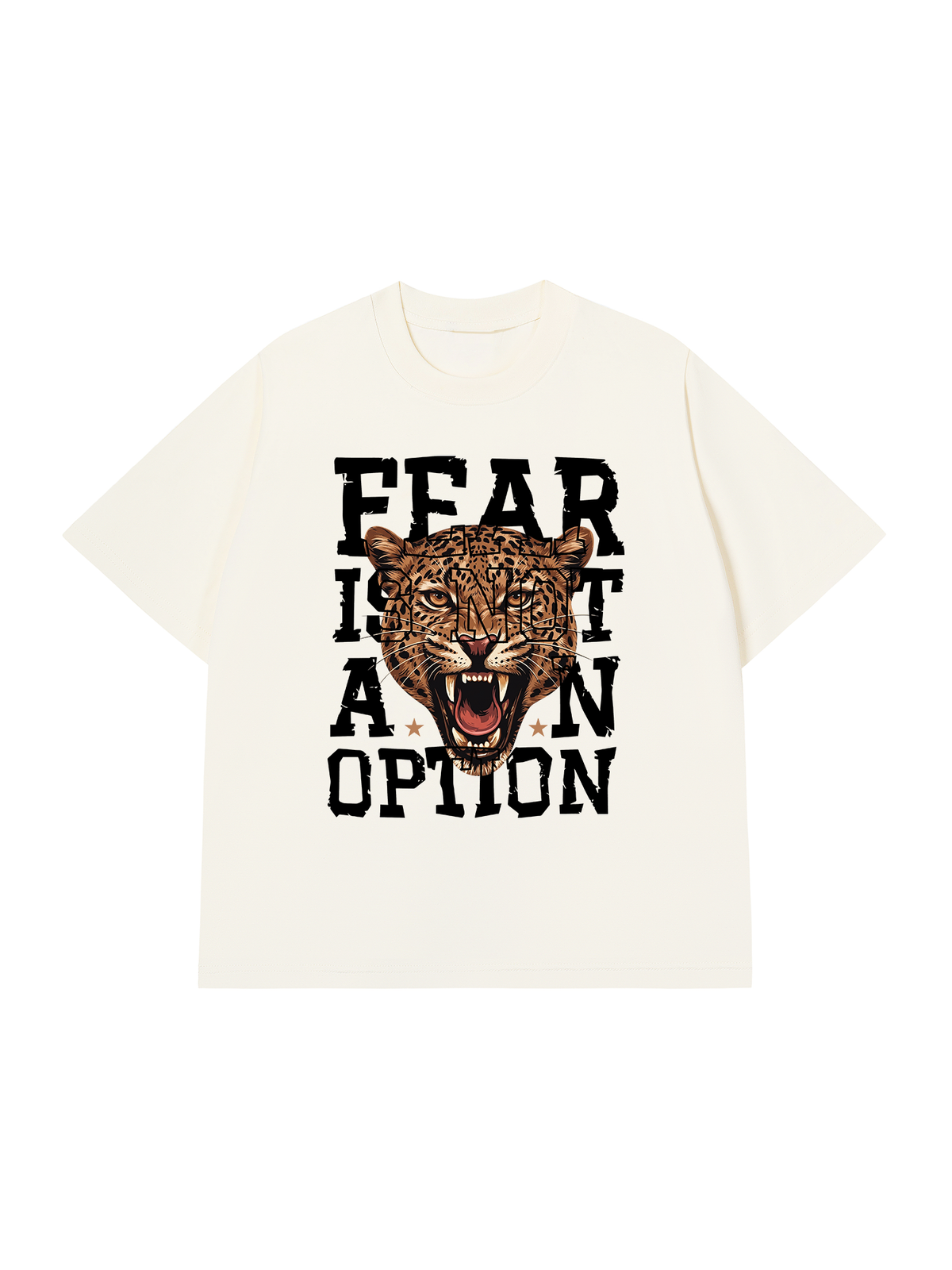 Áo Thun Relaxed Fit Fear Is Not An Option