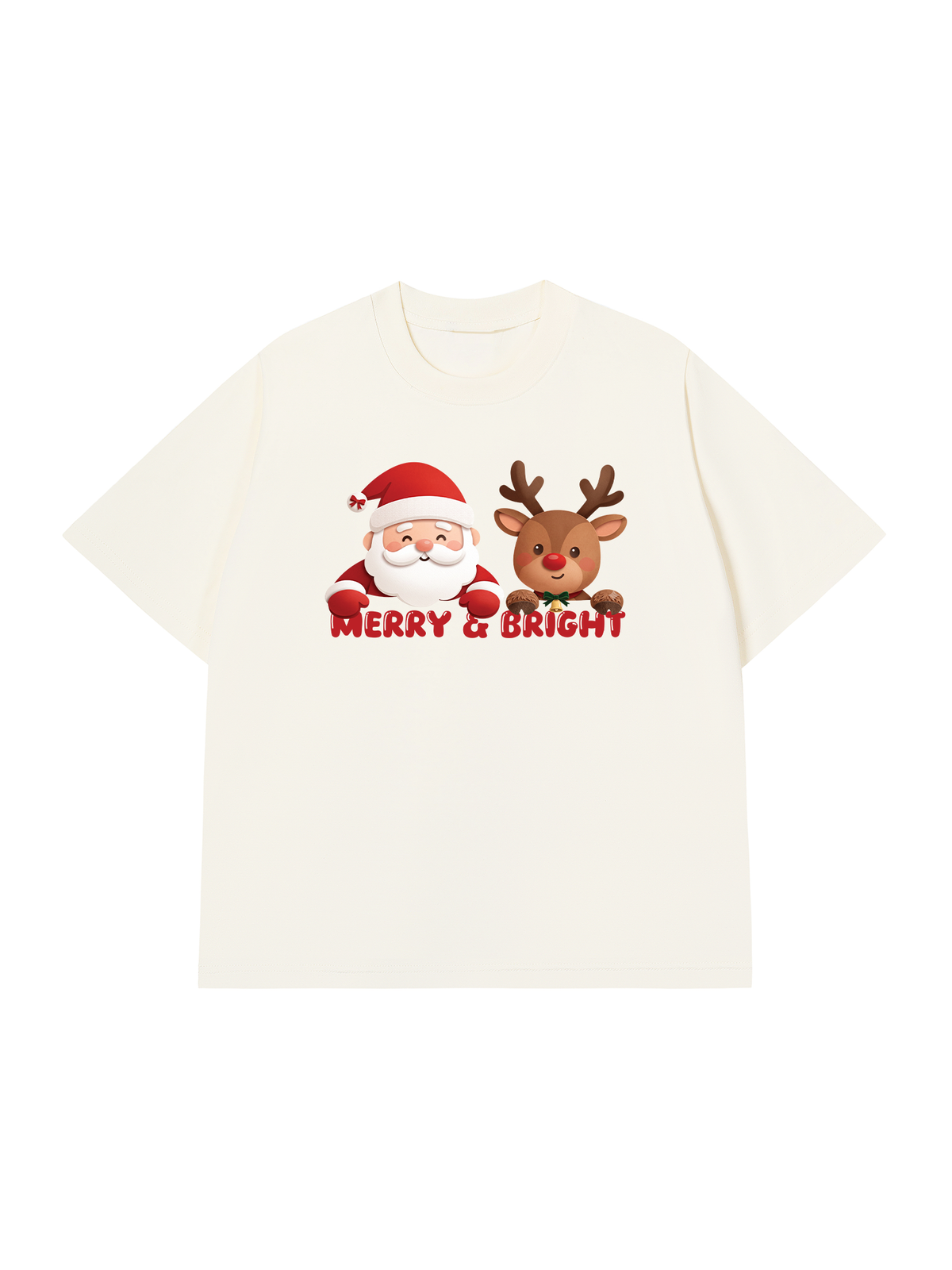 Áo Thun Relaxed Fit Merry & Bright