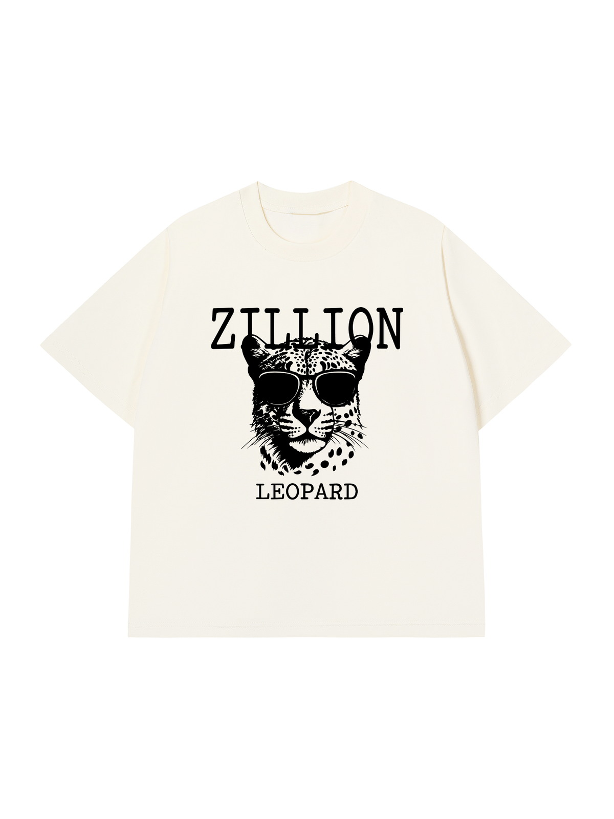 Áo Thun Relaxed Fit Zillion Leopard