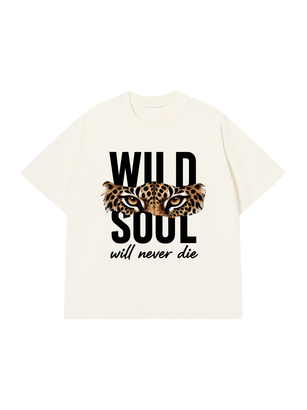 Áo Thun Relaxed Fit Wild Soul Will Never Die