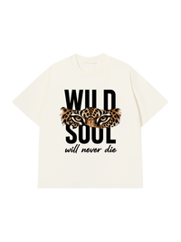 Áo Thun Relaxed Fit Wild Soul Will Never Die