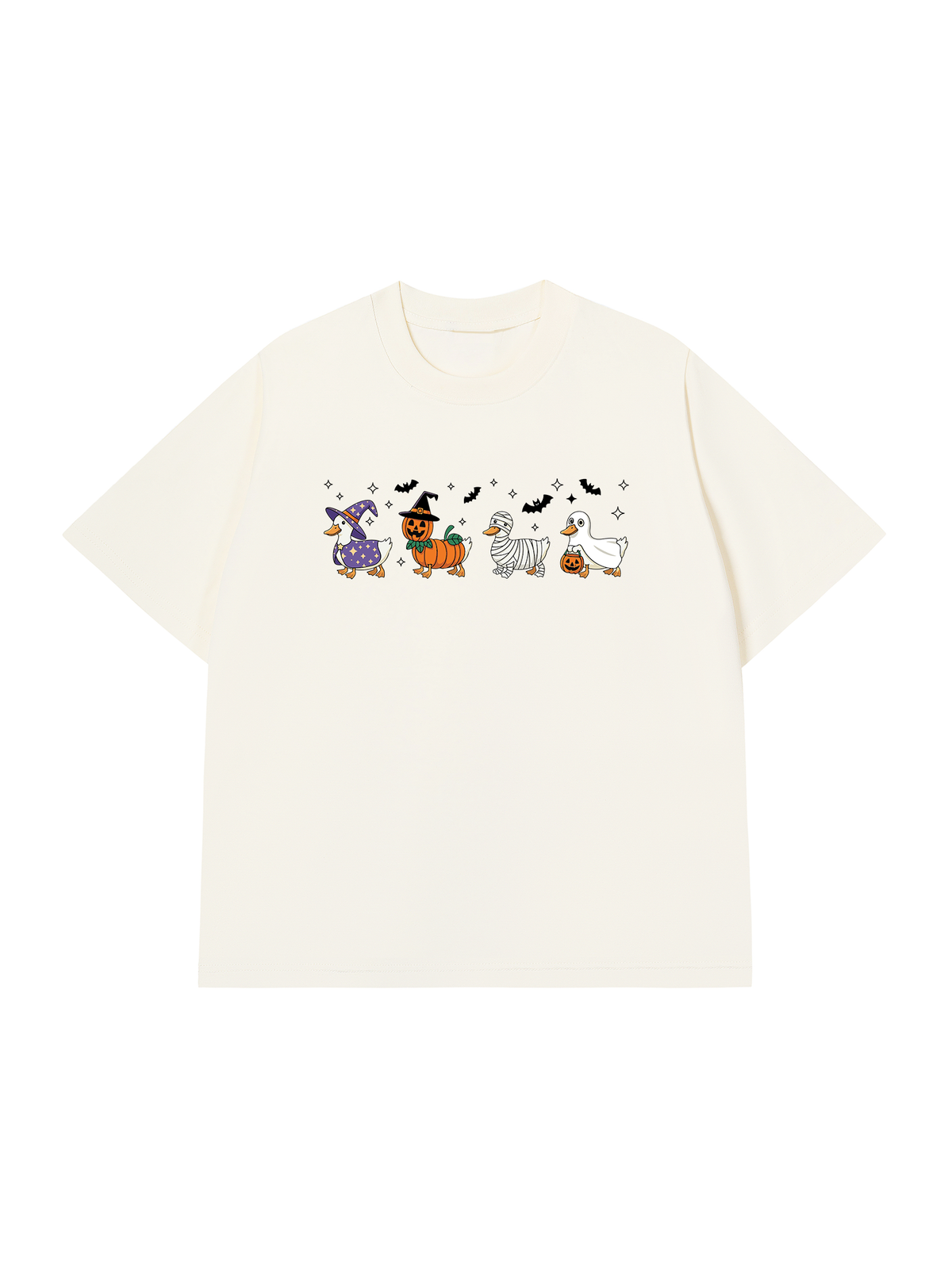 Áo Thun Relaxed Fit Spooky Ducks