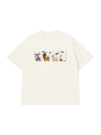 Áo Thun Relaxed Fit Spooky Ducks
