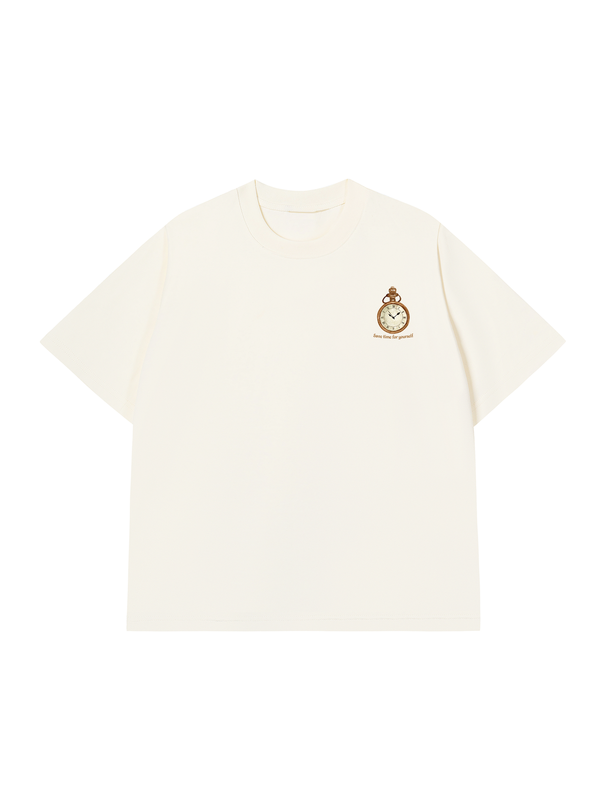 Áo Thun Relaxed Fit Save Time For Yourself