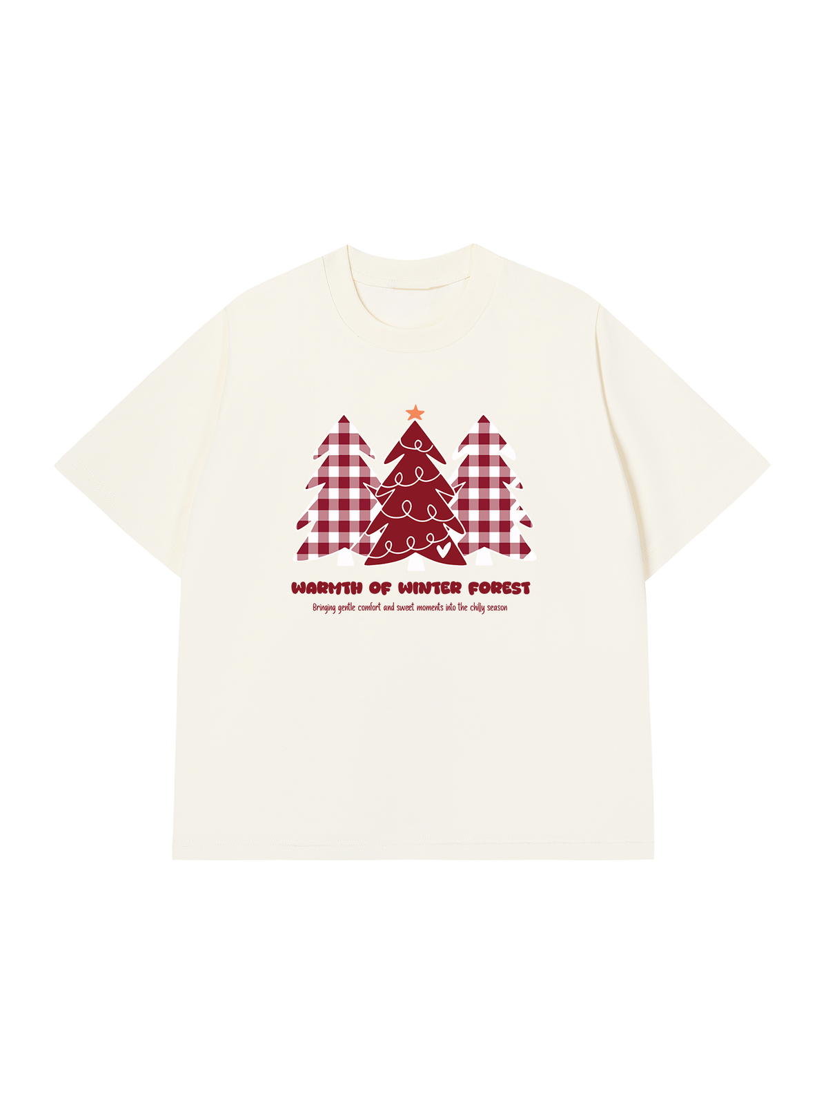 Áo Thun Relaxed Fit Warmth Of Winter Forest