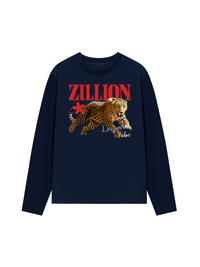 Áo Thun Dài Tay Zillion Leopard Vibe