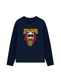 Áo Thun Dài Tay Skull Global