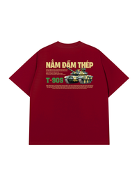 Áo Thun Relaxed Fit Nắm Đấm Thép T-90S