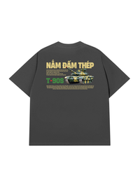 Áo Thun Relaxed Fit Nắm Đấm Thép T-90S