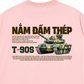 Áo Thun Relaxed Fit Nắm Đấm Thép T-90S