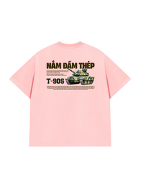 Áo Thun Relaxed Fit Nắm Đấm Thép T-90S