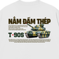 Áo Thun Relaxed Fit Nắm Đấm Thép T-90S