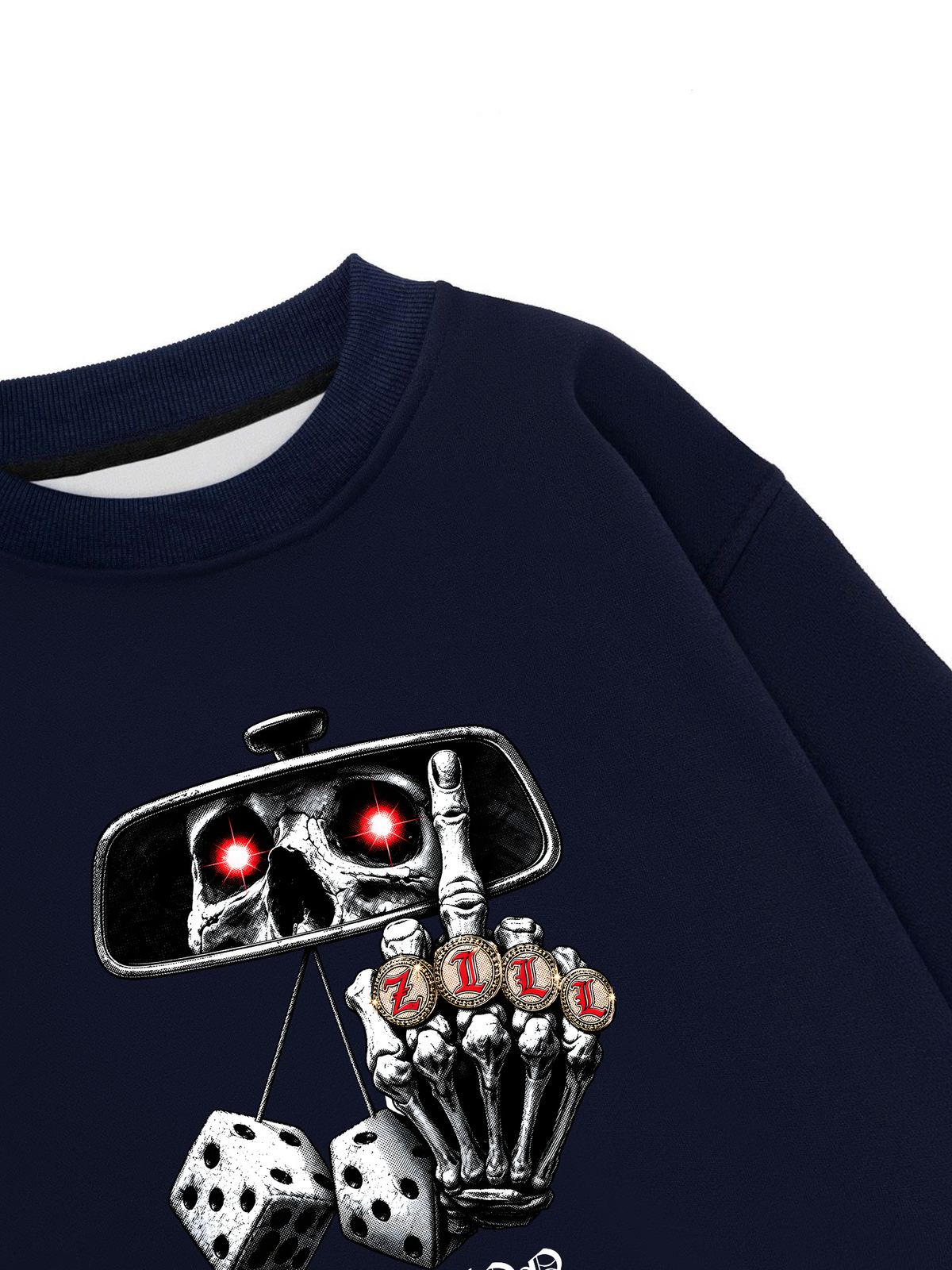 Áo Sweater Nỉ Hai Da Hell Made Me