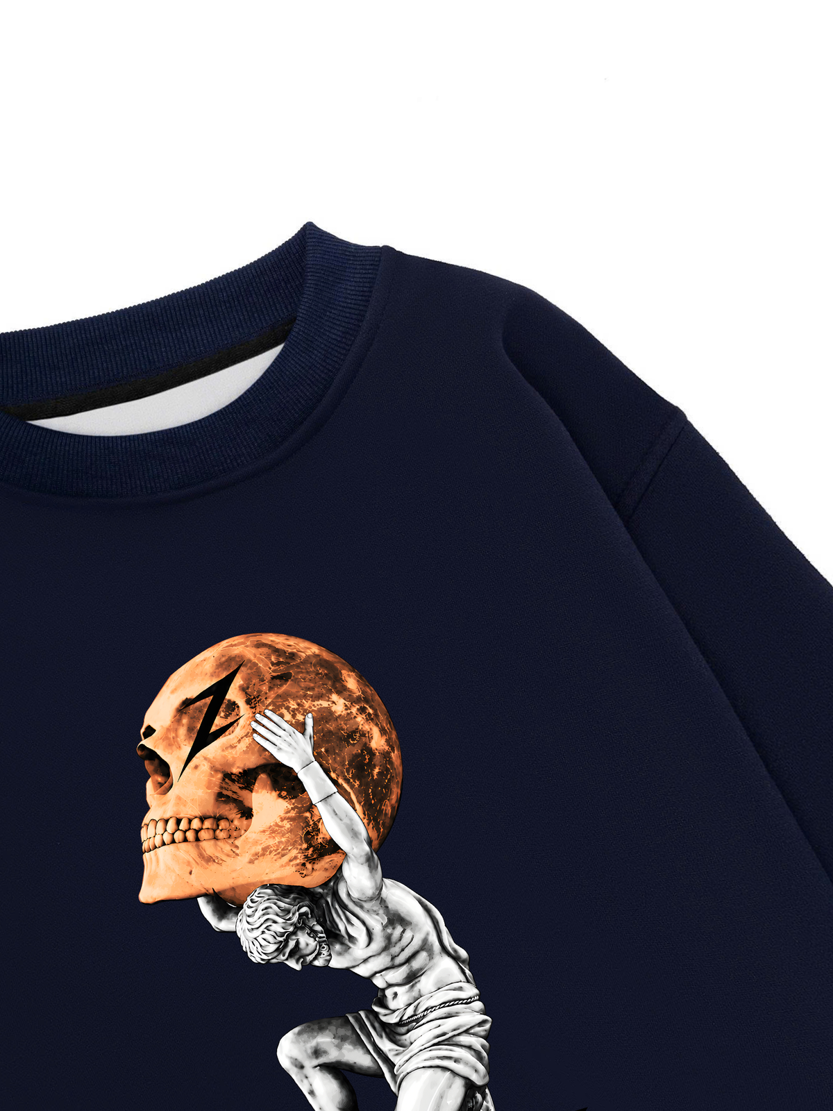 Áo Sweater Nỉ Hai Da Heavy Mind