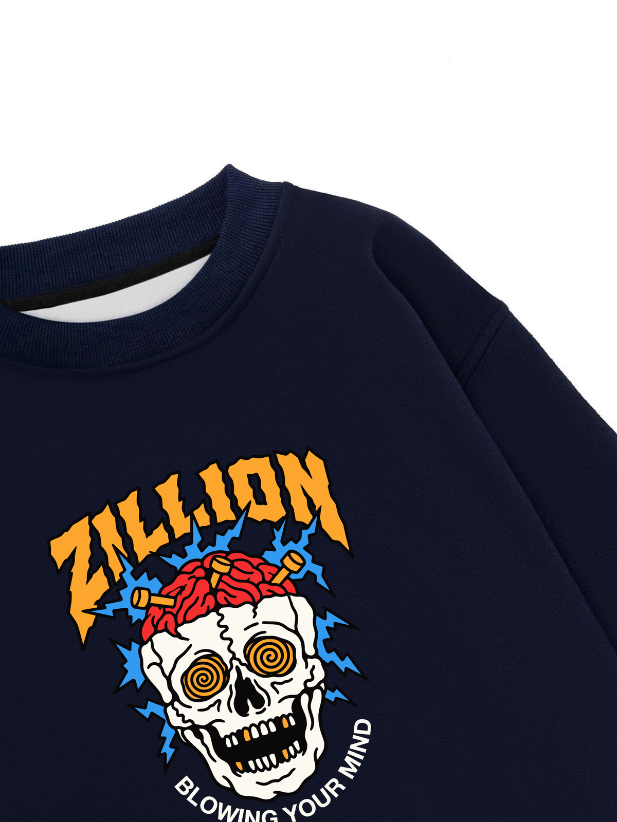 Áo Sweater Nỉ Hai Da Blowing Your Mind